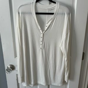 Abercrombie & Fitch - Soft A&F Cozy Oversized Sweater - size L